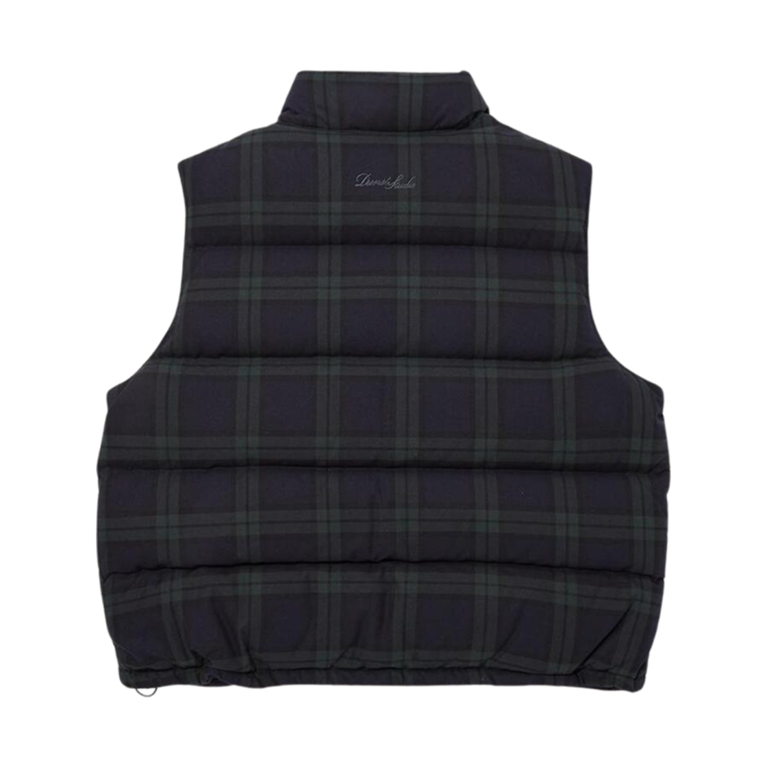 던스트 클래식 구스 다운 베스트 네이비 체크(Dunst Classic Goose Down Vest Navy Check) - 2