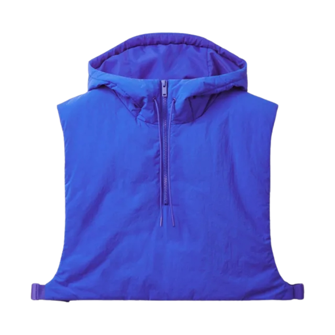 1008325002 COS Padded Cropped Vest Bright Blue