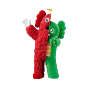 Kaws Kachamukku Vinyl Figure Green Red