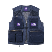 Palace x The North Face Purple Label Indigo Ripstop Mesh Vest