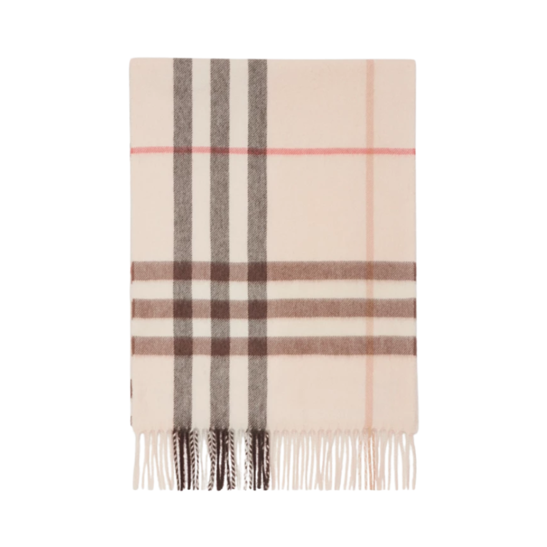 버버리 체크 캐시미어 머플러 앨러배스터(Burberry Check Cashmere Muffler Alabaster) - 2