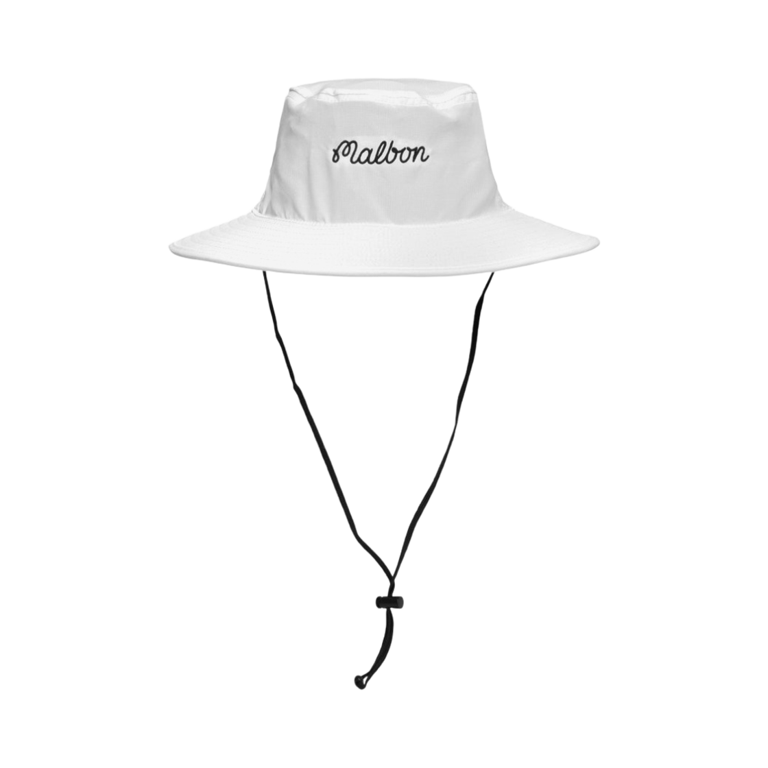 말본 골프 x 아디다스 와이드 브림 골프 햇 화이트(Malbon Golf x Adidas Wide Brim Golf Hat White) - 1