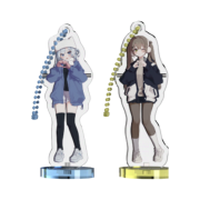 Woowakgood Isegye Idol x Twozzim Stand Keyring Set C