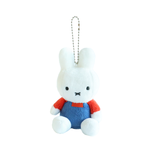 2940-100 Many a Little Miffy Family Suspenders Miffy Key Ring
