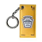 Hono Report Object Keyring Mustard