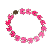 Peaceminusone Clover Bracelet #1 Pink