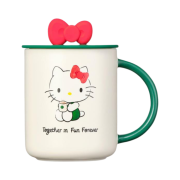 Starbucks x Hello Kitty Ribbon Lid Seramic Mug 473ml