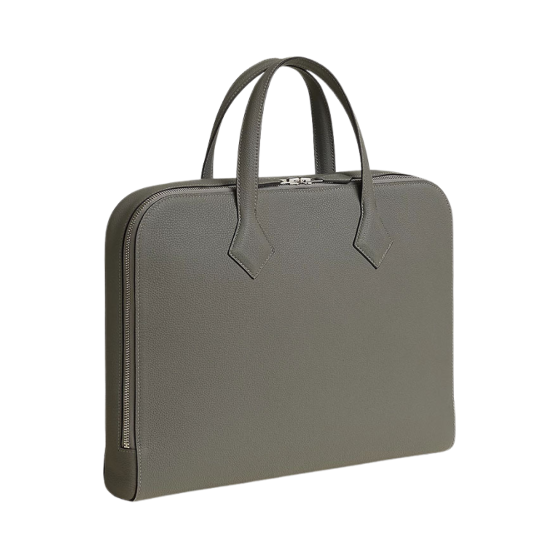 에르메스 빅토리아 라이트 브리프케이스 토고 & 팔라듐 하드웨어 그리 메이어(Hermes Victoria Light Briefcase Togo & Palladium Gris Meyer) - 2
