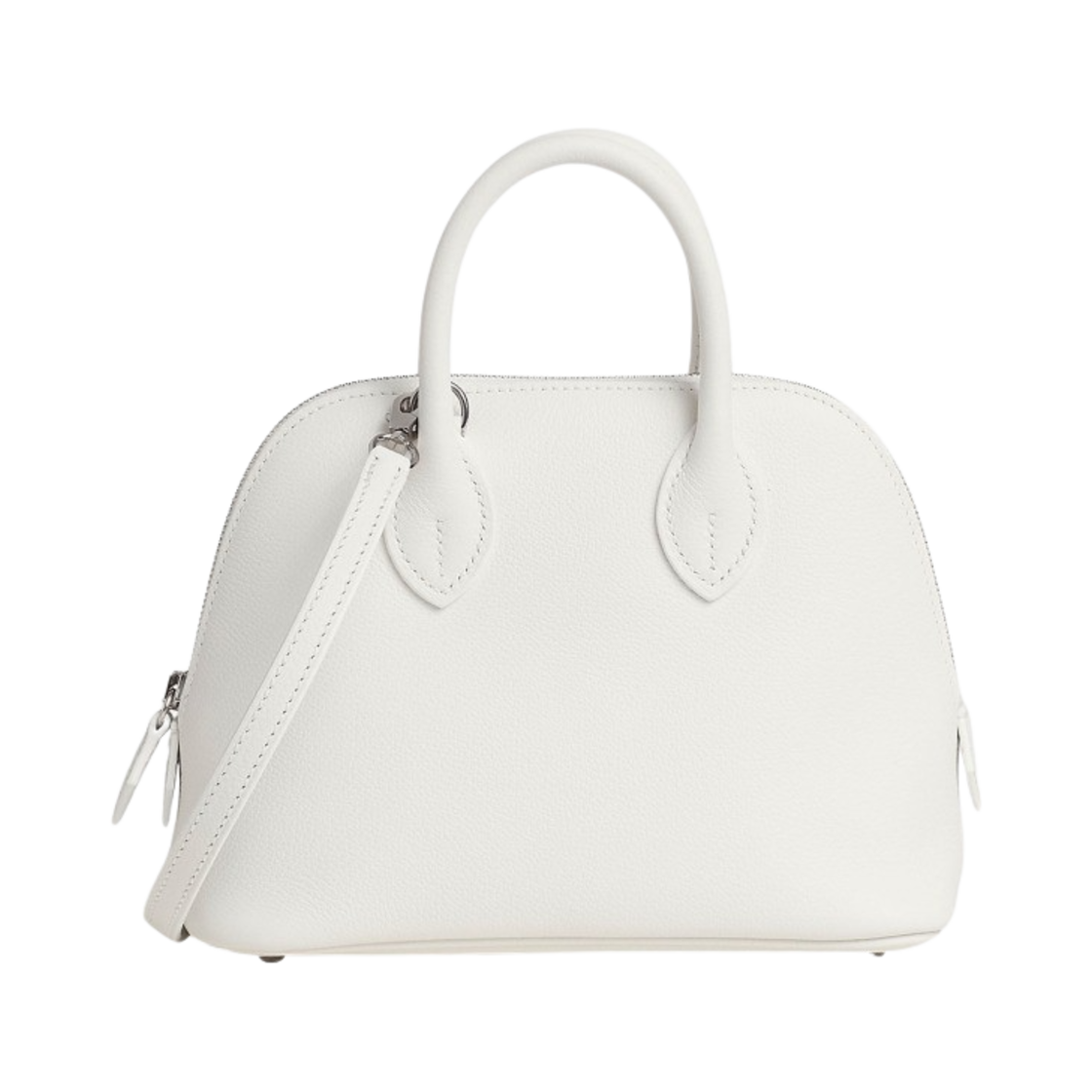 에르메스 볼리드 1923 미니백 에버컬러 & 팔라듐 하드웨어 블랑(Hermes Bolide 1923 Mini Bag Evercolor & Palladium Blanc) - 1