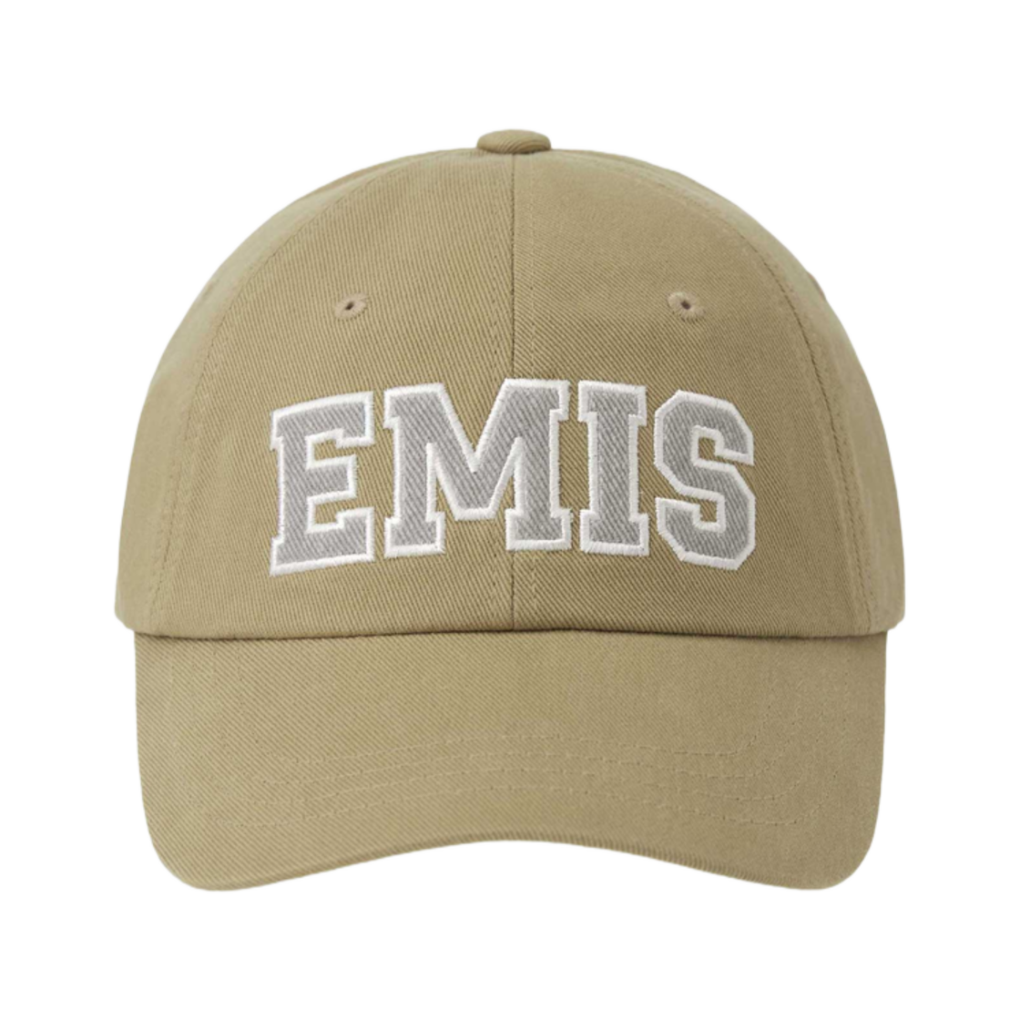이미스 트윌 캐피탈 로고 볼캡 베이지(Emis Twill Capital Logo Ball Cap Beige) - 1
