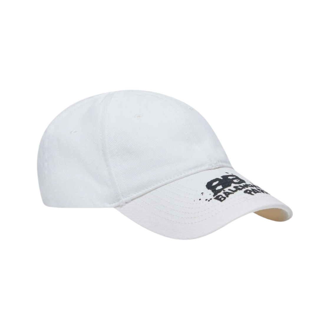 (W) 발렌시아가 핸드 드로운 BB 아이콘 캡 화이트((W) Balenciaga Hand Drawn BB Icon Cap White) - 2