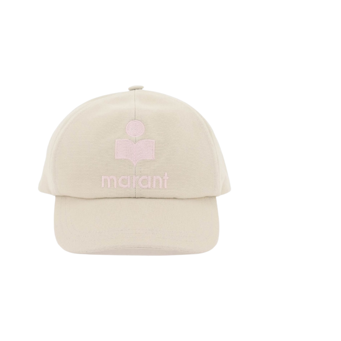 CQ001XFB-A3C05A-ECLP (W) Isabel Marant Tyron Logo Cap Ecru Pink - 23FW