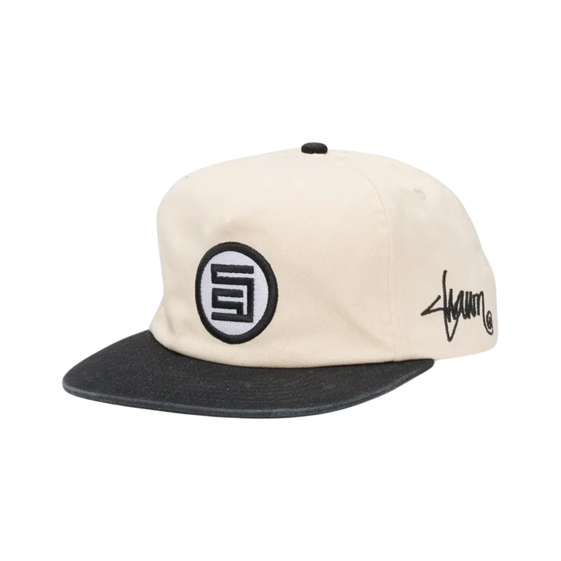 에스더블 에스닷 스냅백 햇 오프 화이트(S/Double S-Dot Snapback Hat Off White)