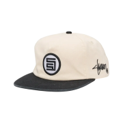 S/Double S-Dot Snapback Hat Off White