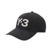 Y-3 Logo Cap Black