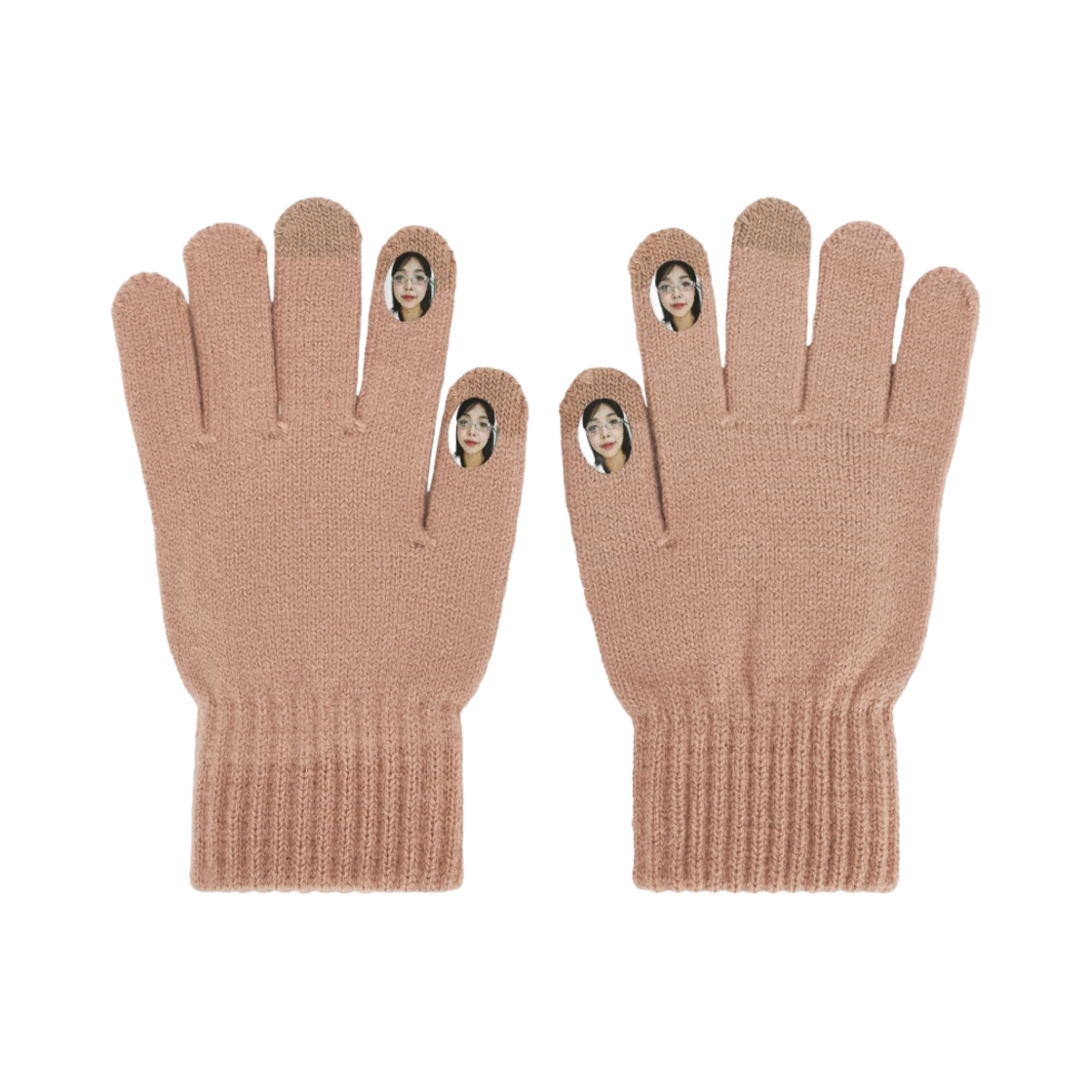 미노이 셀피 글러브스 브라운(Meenoi Selfie Gloves Brown)
