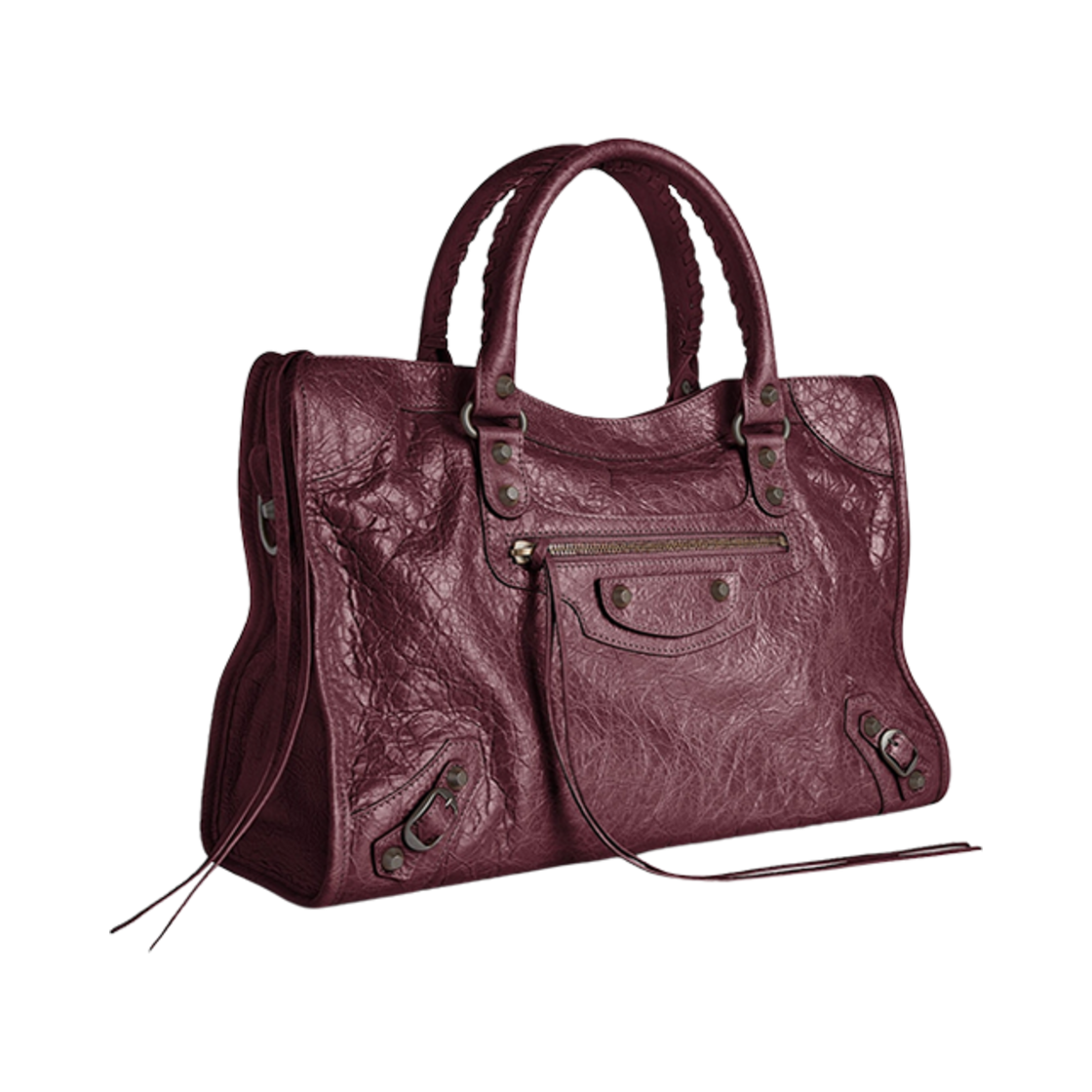 발렌시아가 르 시티 미디움 백 다크 버건디(Balenciaga Le City Medium Bag Dark Burgundy) - 2