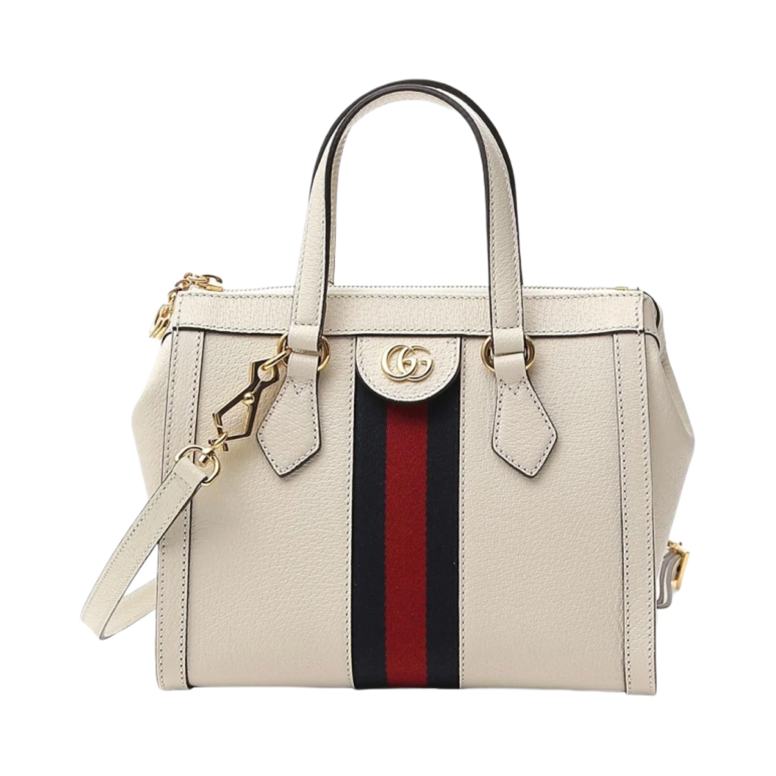 구찌 오피디아 GG 스몰 토트백 화이트(Gucci Ophidia GG Small Tote Bag White) - 1