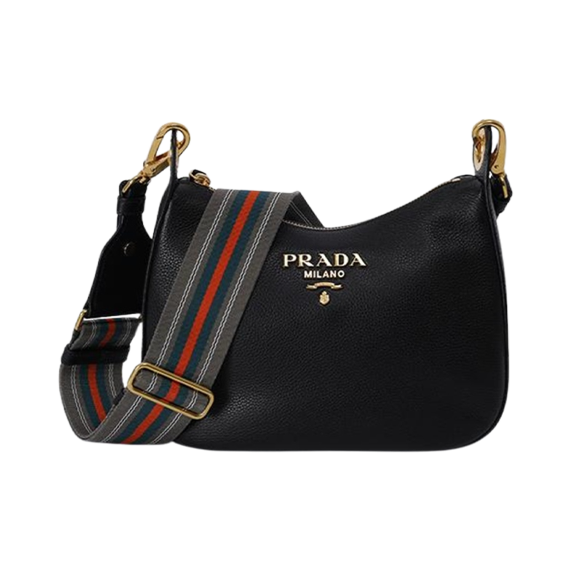 프라다 비텔로 피닉스 호보백 블랙(Prada Vitello Phenix Hobo Bag Black)