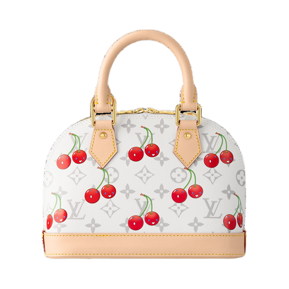 루이비통 x 무라카미 타카시 알마 BB 모노그램 코팅 캔버스(Louis Vuitton x Murakami Takashi Alma BB Monogram Coated Canvas) - 3
