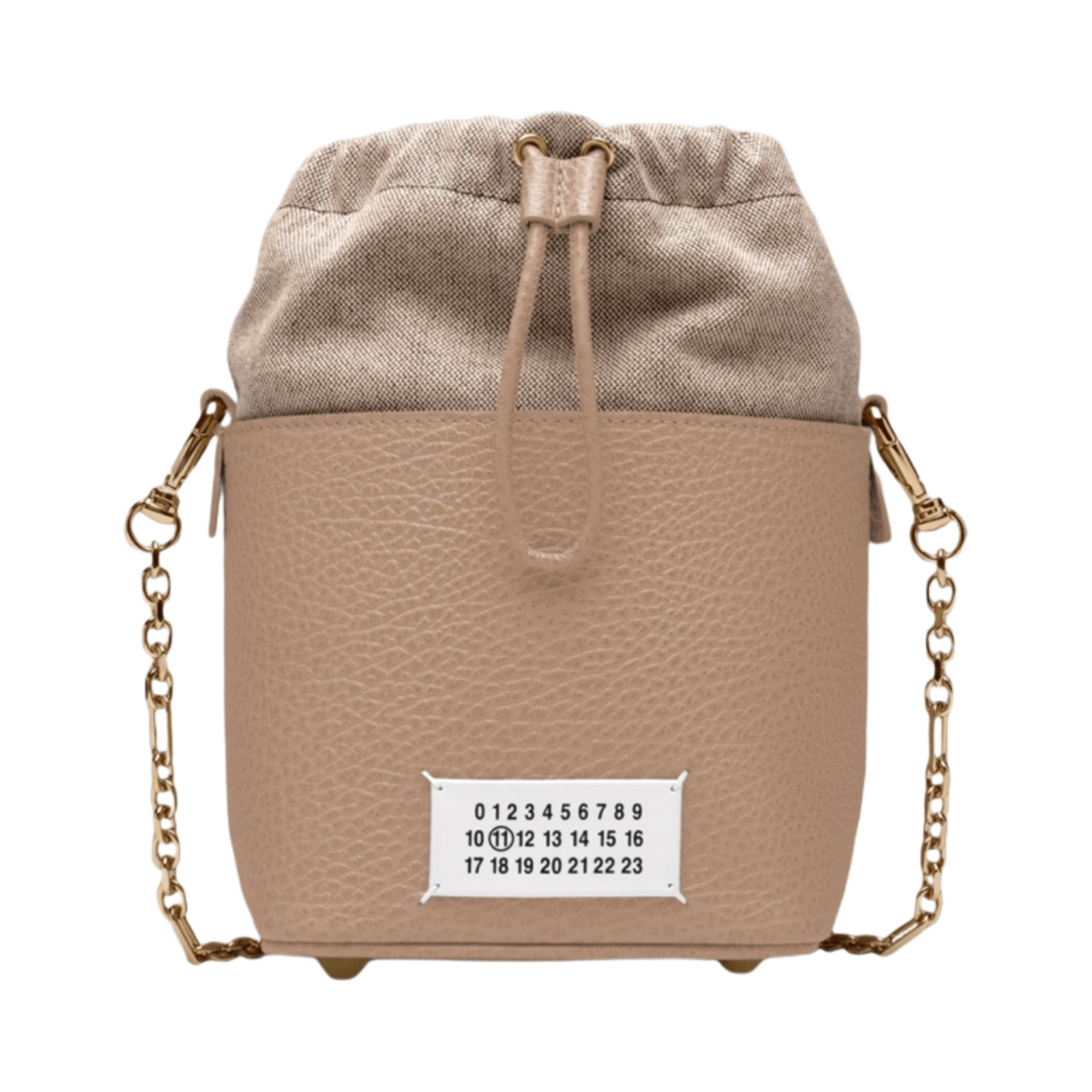 S61WG0035P4348T2070 Maison Margiela 5AC Bucket Bag Biche