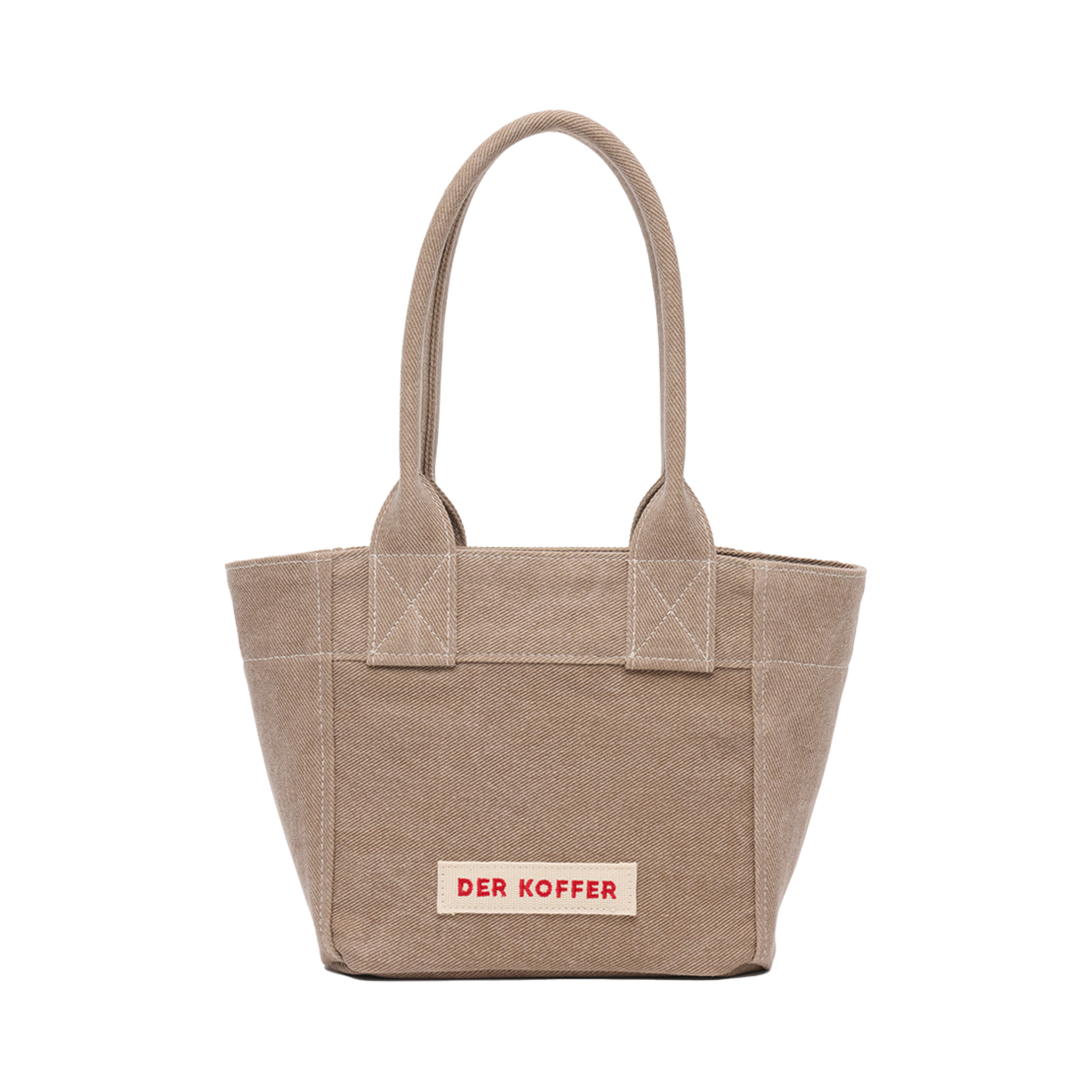 2512011005 Der Koffer Shopper Vintage Mini Brown