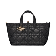Dior Medium Toujours Bag Macrocannage Calfskin Black