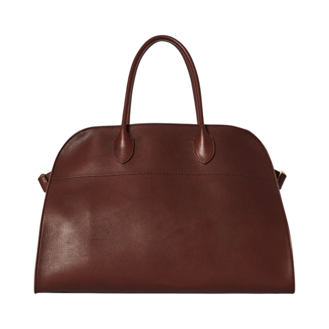 더 로우 소프트 마고 17 레더 백 꼬냑(The Row Soft Margaux 17 Bag in Leather Cognac) - 1