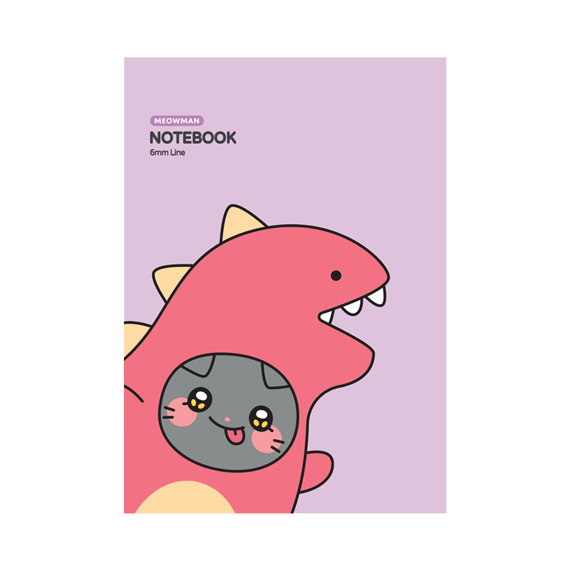 냐한남자 A5제본노트 공룡 영철(Meow Man A5 Binding Note GongryongYoungchul)