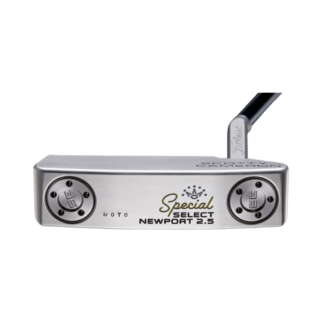 타이틀리스트 스카티 카메론 스페셜 셀렉트 뉴포트 2.5 모토 정크 야드 도그 헤드커버 블랙 마타도르 그립 퍼터 34.5인치 그린 블랙 그린 실버(Titleist Scotty Cameron Special Select Newport 2.5 Moto Junk Yard Dog Headcover Black Matador Grip Putter 34.5-Inch Green Black Green Silver) - 2