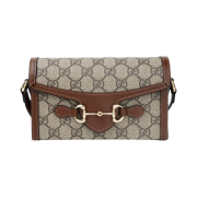 Gucci Horsebit 1955 Mini Bag Beige Ebony Brown