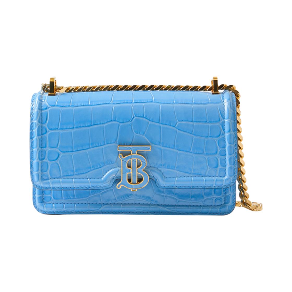 버버리 미니 TB 백 쿨 콘 플라워 블루(Burberry Mini TB Bag Cool Cornflower Blue) - 1