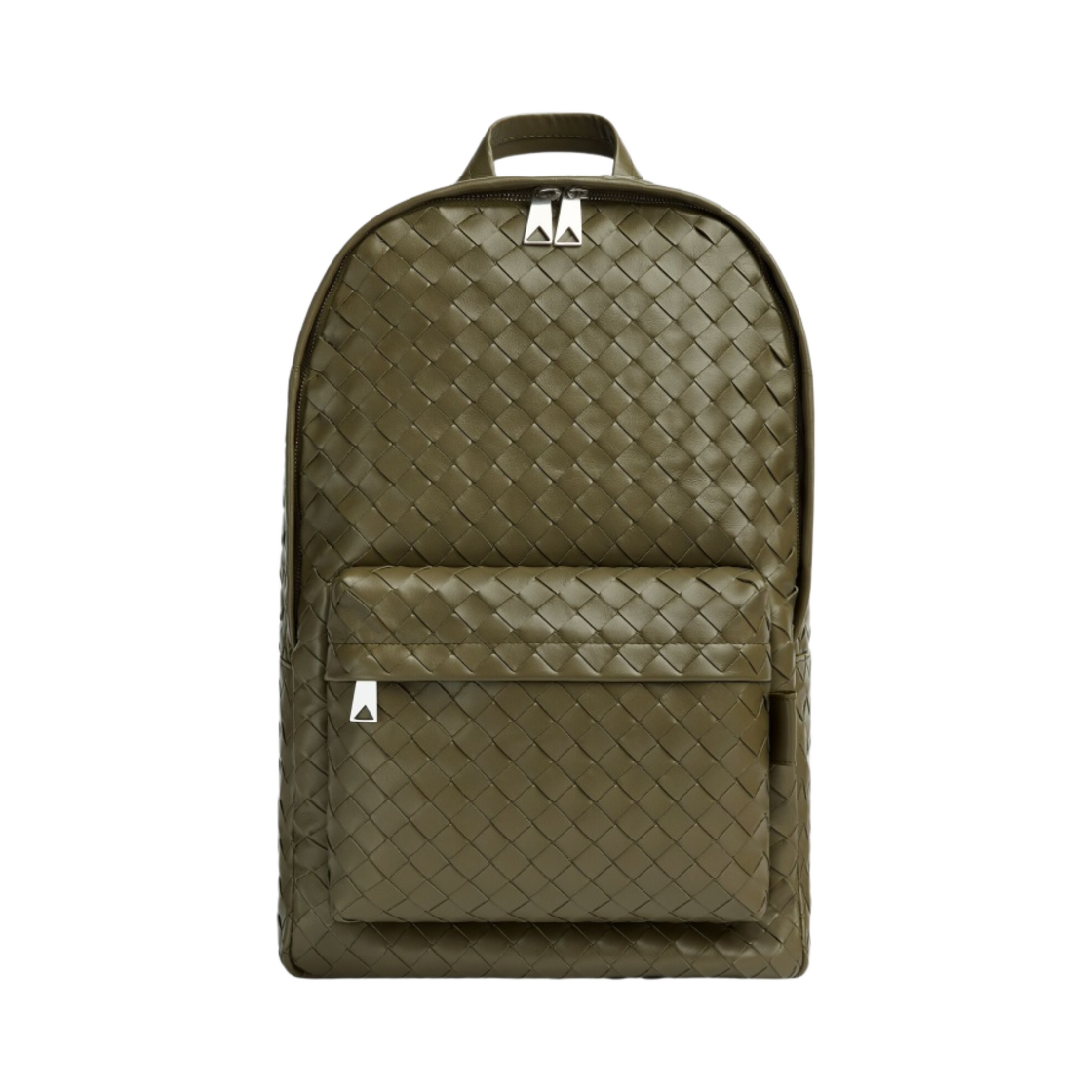 보테가 베네타 미디움 인트레치아토 백팩 머드(Bottega Veneta Medium Intrecciato Backpack Mud) - 1