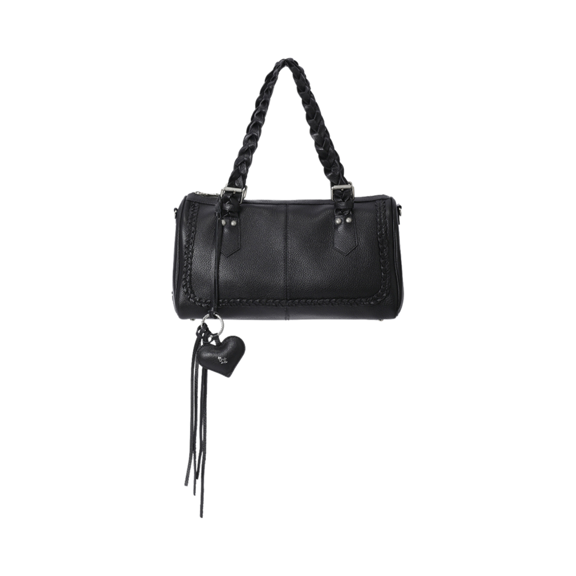 쓰리타임즈 브레이드 백 블랙(Threetimes Braid Bag Black)
