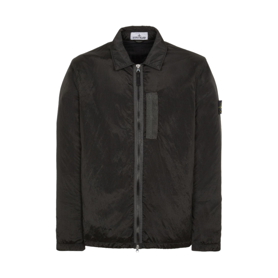 스톤 아일랜드 Q0519 나일론 메탈 에코닐 재생 나일론 프리마로프트 자켓 블랙 - 22FW
