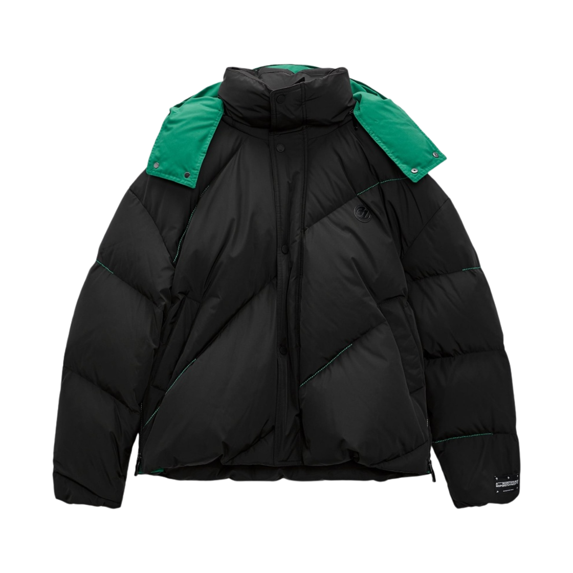 0518/048/800 Zara x Ader Error Oversize Puffer Jacket Black