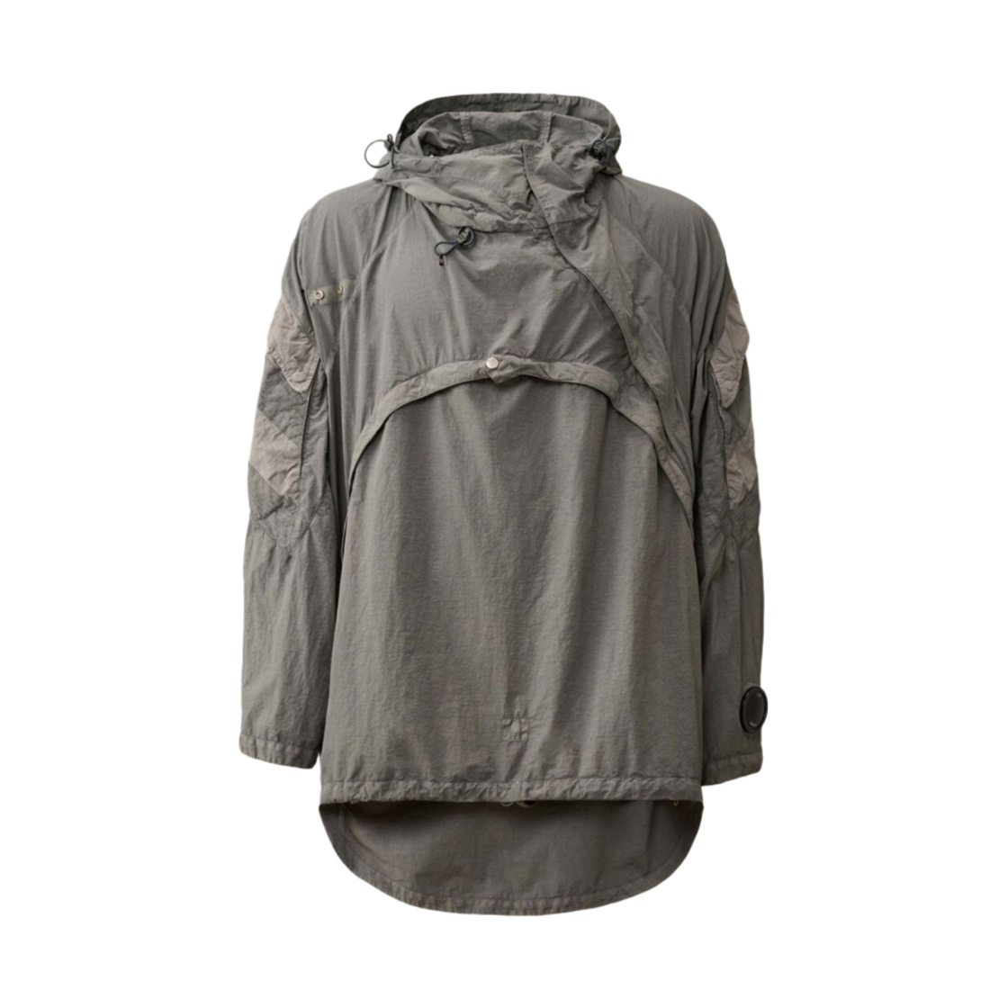 C.P. 컴퍼니 x 키코 코스타디노브 플랫 나일론 믹스드 후드 자켓 스틸