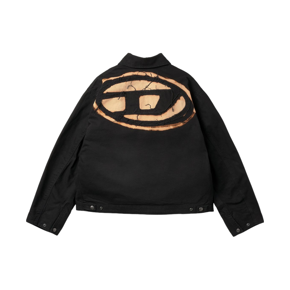 A141470LIBQ-9XX Diesel J Taylor Bleach Jacket Black