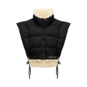 (W) Isabel Marant Hoodiali Reversible Vest Black - 24FW