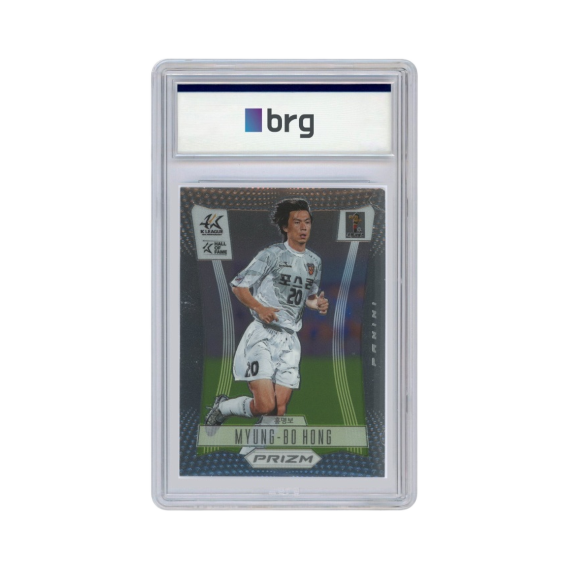 파니니 프리즘 K 리그 레전드 #175 포항제철 아톰즈 홍명보 베이스 축구 카드 2023(Panini Prizm K League Legend #175 POSCO Atoms Hong Myung Bo Base Soccer Card 2023)