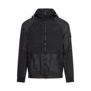 Stone Island 42020 Nylon Metal Watro-TC in Econyl Regenerated Nylon Hooded Jacket Black - 24SS