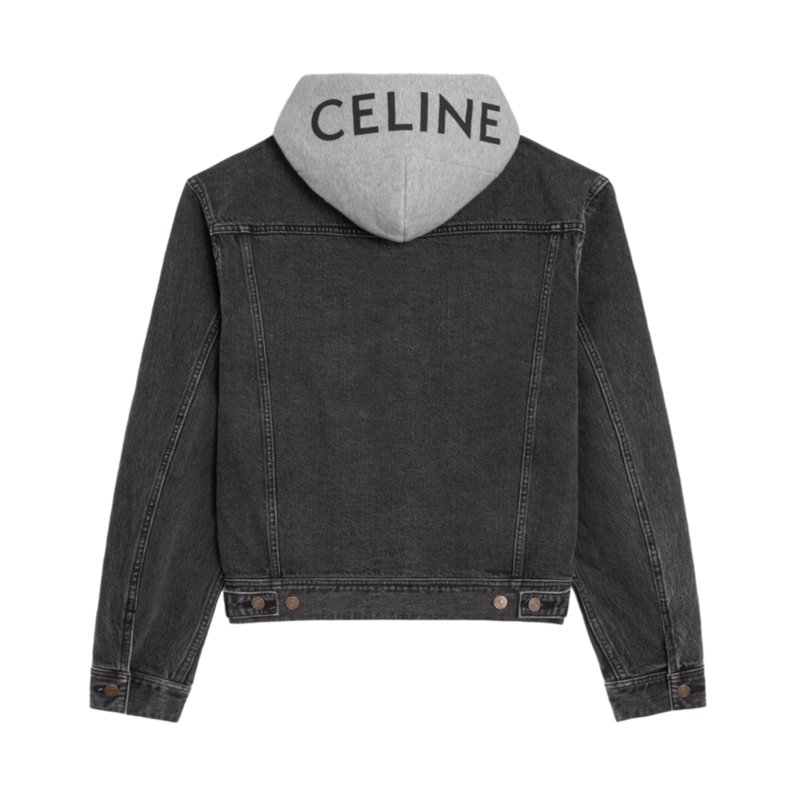셀린느 트러커 자켓 차콜 워시 데님 차콜 워시(Celine Trucker Jacket in Charcoal Wash Denim Charcoal Wash) - 2
