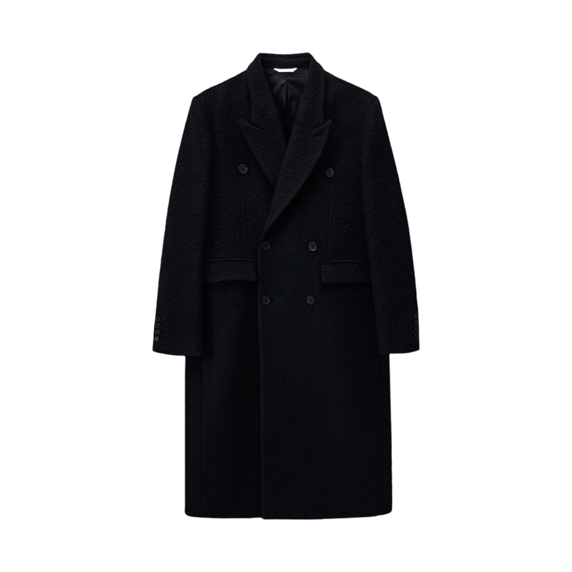 에스티유 카센티노 더블 코트 블랙