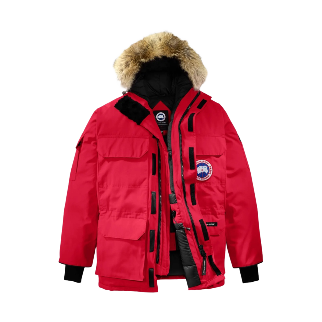 캐나다 구스 익스페디션 파카 레드