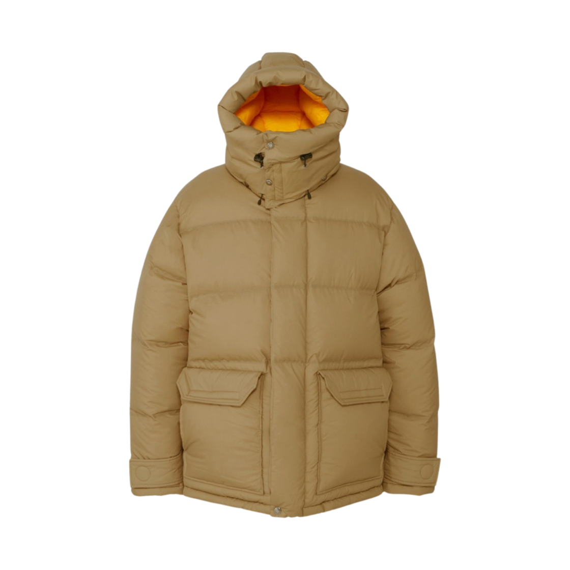 노스페이스 윈드스토퍼 브룩스 레인지 라이트 파카 켈프 탄 TNF 옐로우 - 24FW(The North Face Windstopper Brooks Range Lite Parka Kelp Tan TNF Yellow - 24FW) - 1
