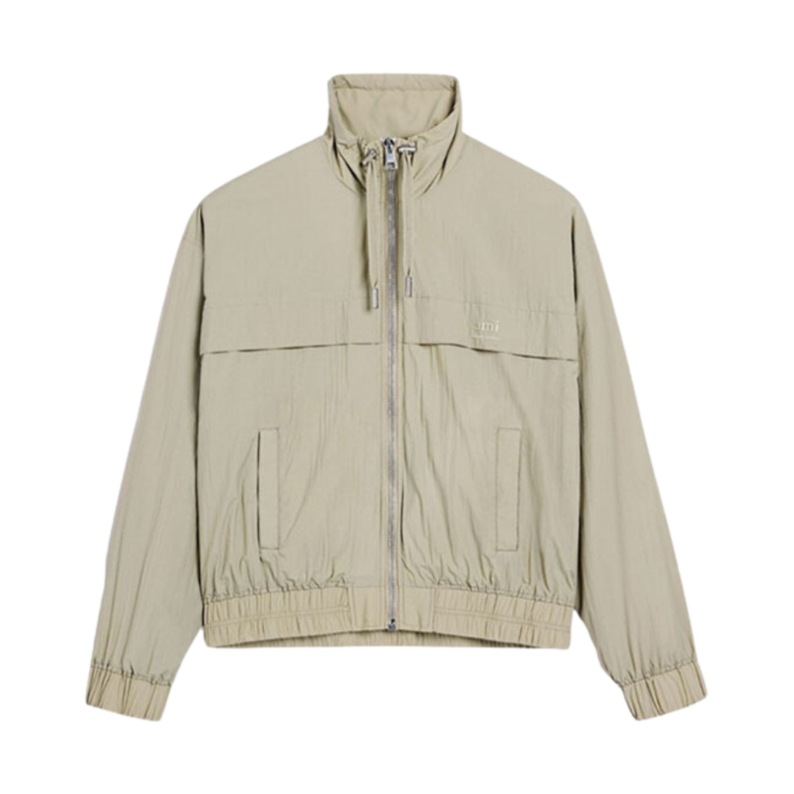 아미 알렉산드레 마티우시 지퍼 윈드브레이커 세이지(AMI Alexandre Mattiussi Zipper Windbreaker Sage) - 1