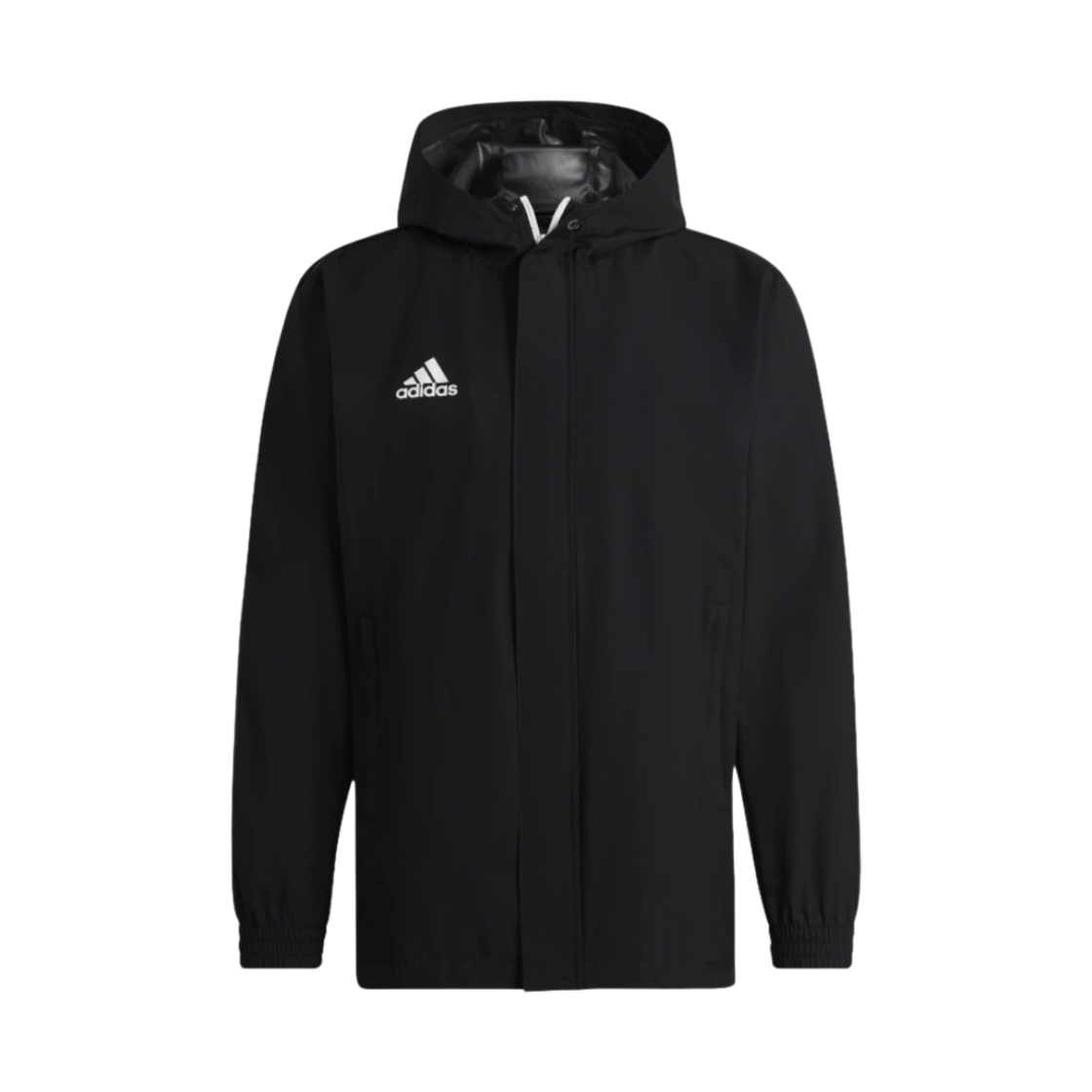 아디다스 엔트라다 22 올 웨더 자켓 블랙 - KR 사이즈(Adidas Entrada 22 All Weather Jacket Black - KR Sizing) - 1