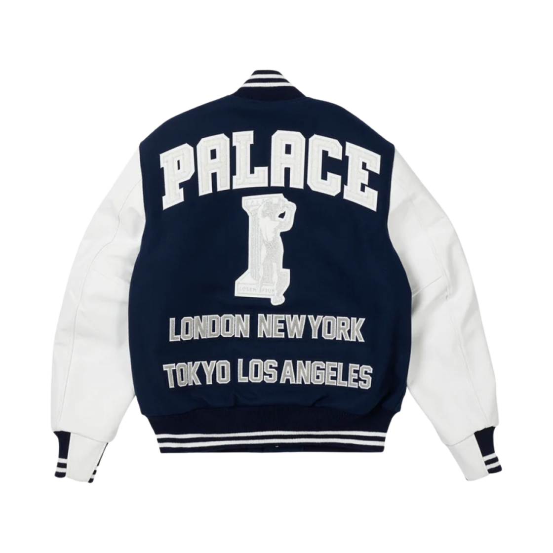 팔라스 그릭 바시티 자켓 블루 - 22FW(Palace Greek Varsity Jacket Blue - 22FW) - 3