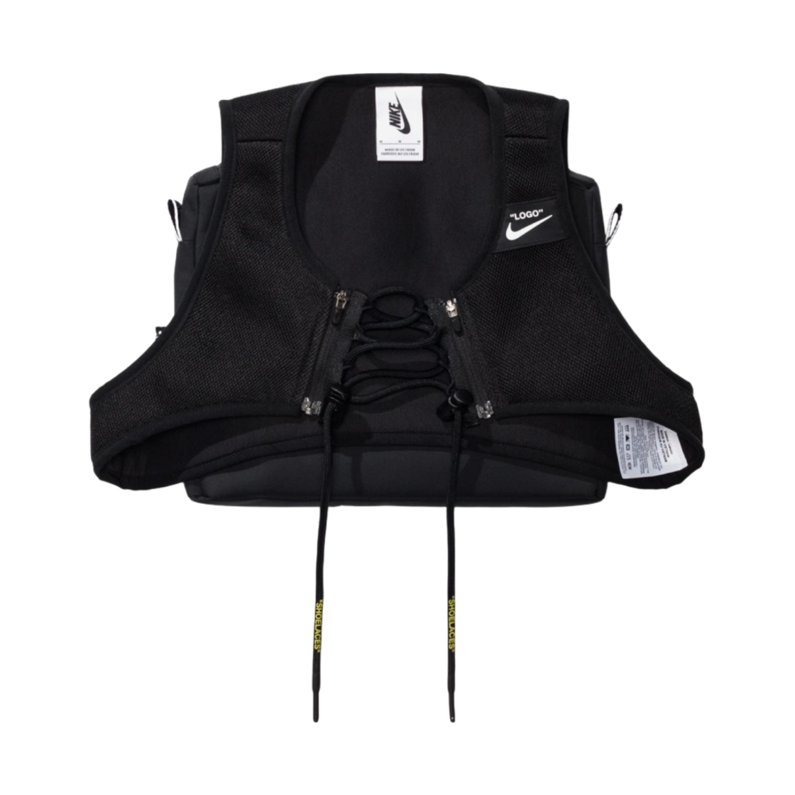 (W) 나이키 x 오프화이트 유틸리티 베스트 블랙((W) Nike x Off-White Utility Vest Black)