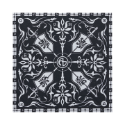 NOMANUAL NM Emblem Bandana Black